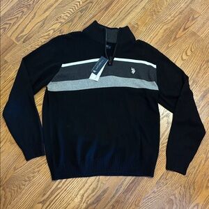 U.S Polo Assn. Half Zip Sweater